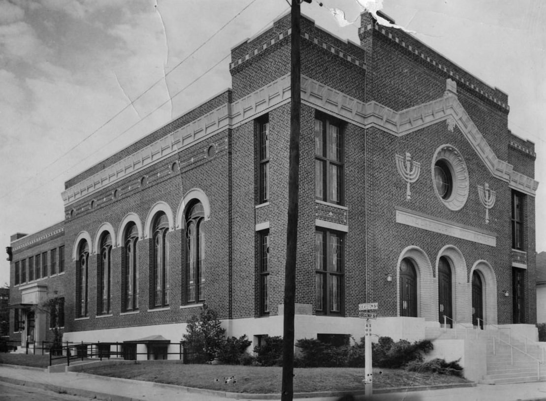 #17 The Beth-El Congregation synagogue in Fort Worth, 1951.