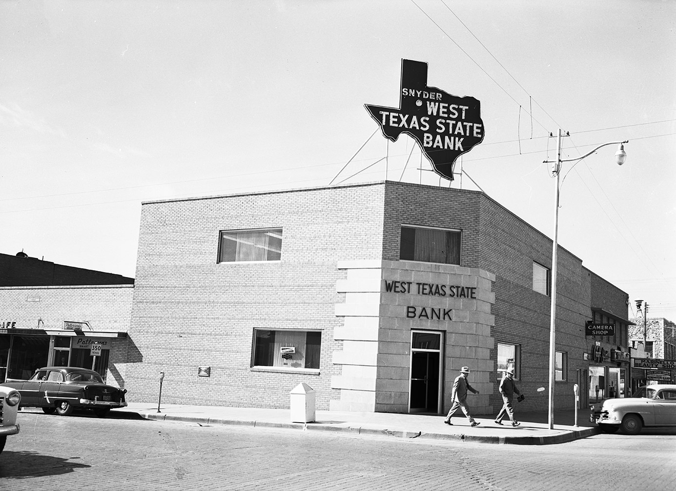 #26 The West Texas State Bank in Snyder, Texas, 1954.