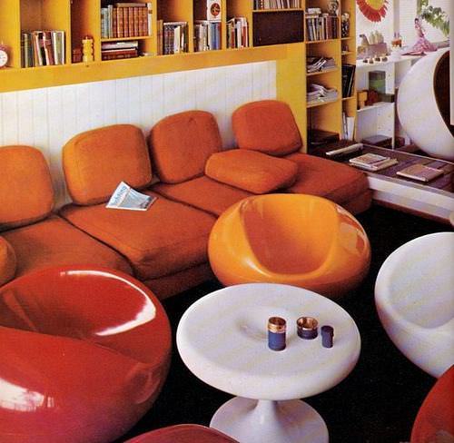 The Seventies Sat Here: A Look at the Funky Chairs and Seating Designs That Defined the Decade’s Interiors