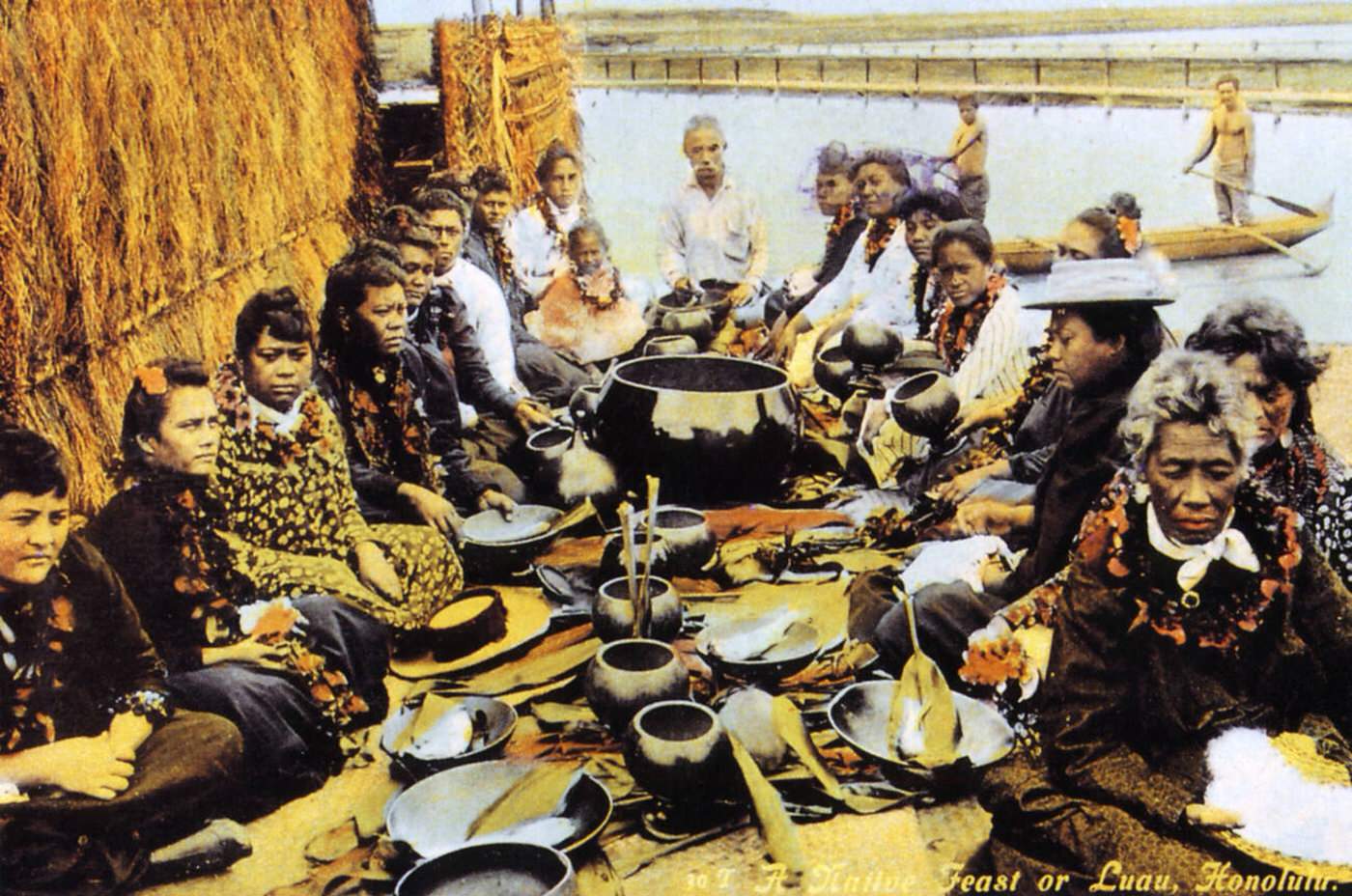 #74 Folkore Luau, Hawaii, 1904.