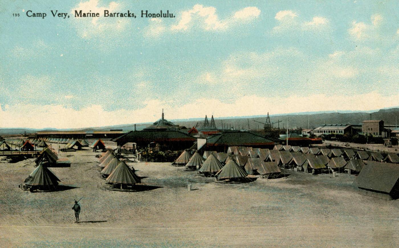 #56 Camp Very, Marine Barracks, Honolulu, Hawaii.
