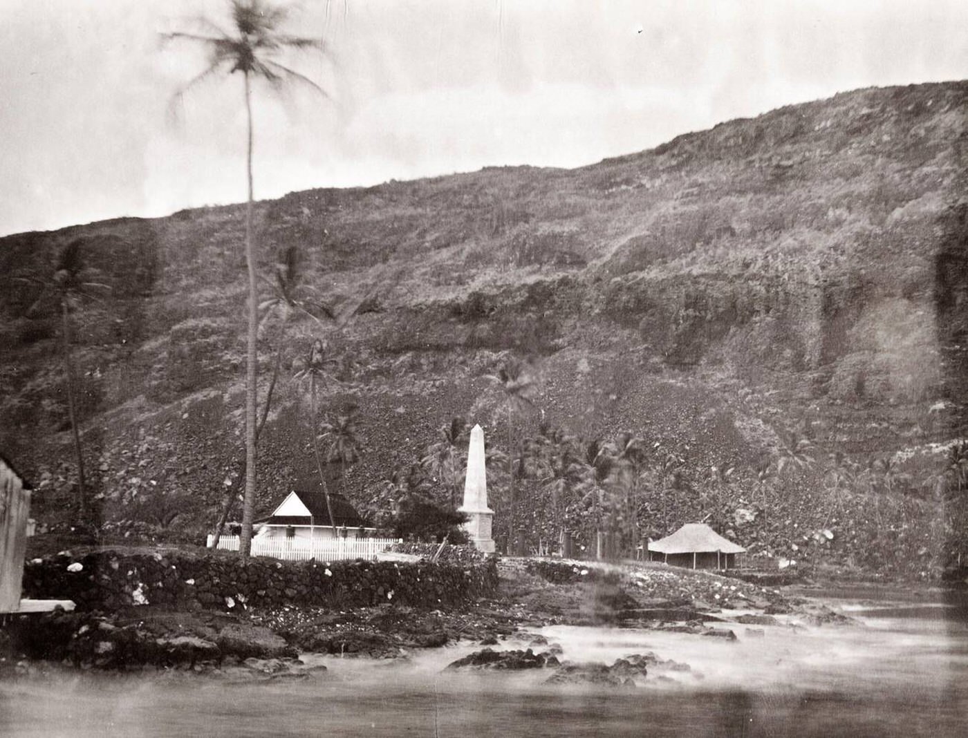#27 Captain Cook was buried at Kealakekua Bay, Hawaii, 1890s.