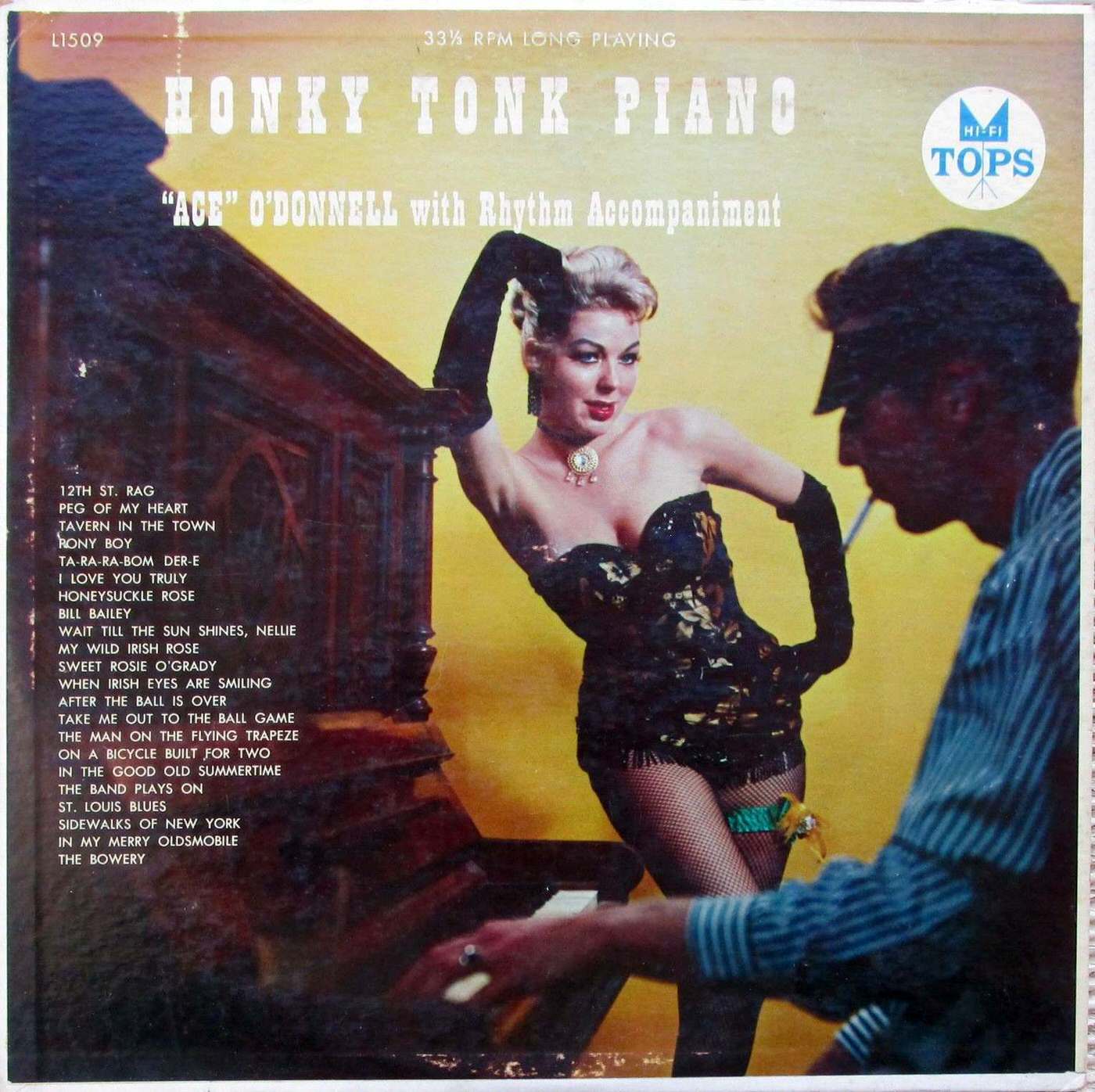 Pianos, Pin-Ups, and Party Tunes: Exploring the Wild World of Honky-Tonk Records Cover Art