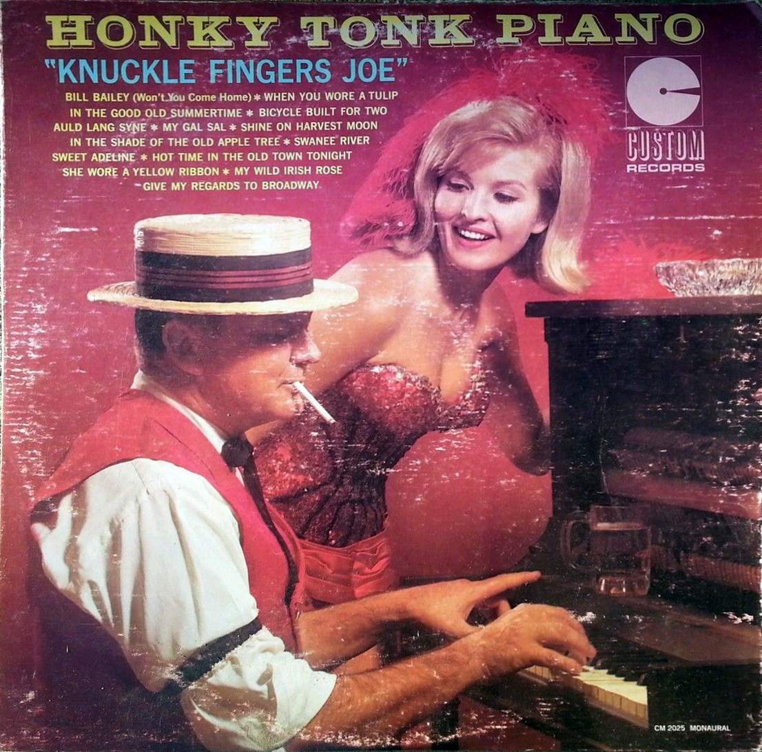 Pianos, Pin-Ups, and Party Tunes: Exploring the Wild World of Honky-Tonk Records Cover Art