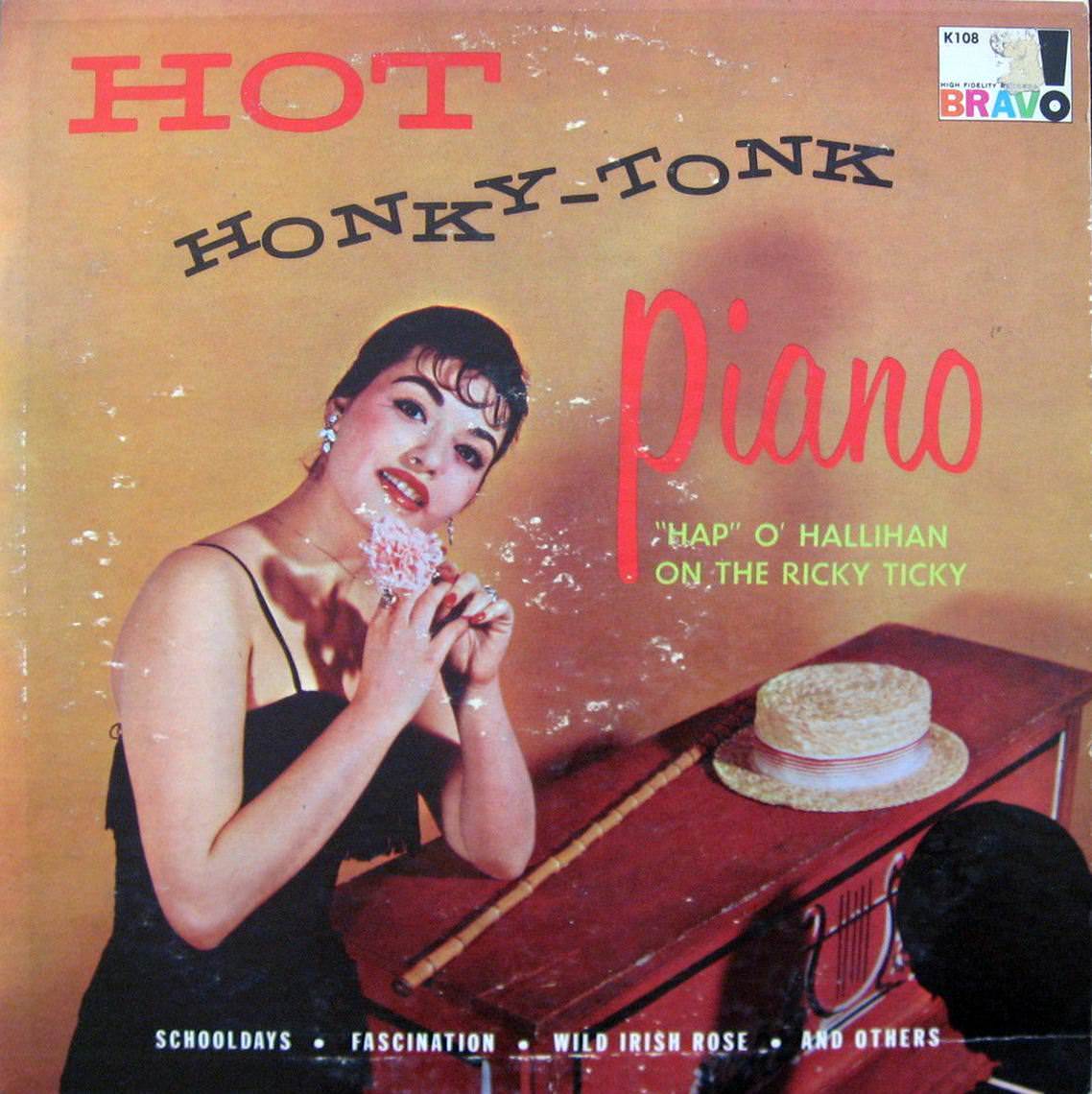 Pianos, Pin-Ups, and Party Tunes: Exploring the Wild World of Honky-Tonk Records Cover Art