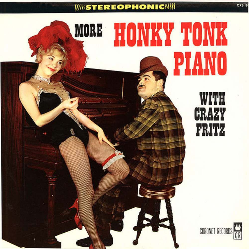 Pianos, Pin-Ups, and Party Tunes: Exploring the Wild World of Honky-Tonk Records Cover Art