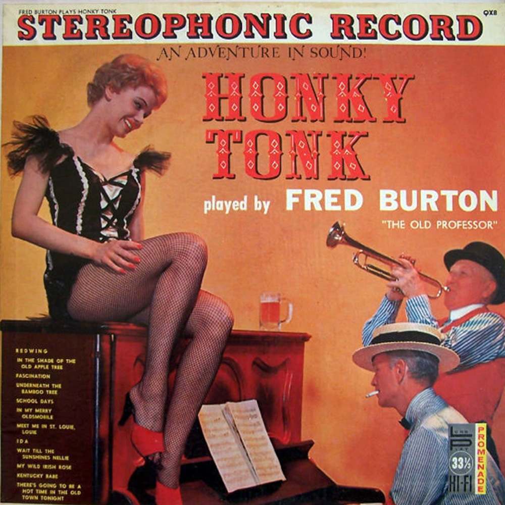Pianos, Pin-Ups, and Party Tunes: Exploring the Wild World of Honky-Tonk Records Cover Art