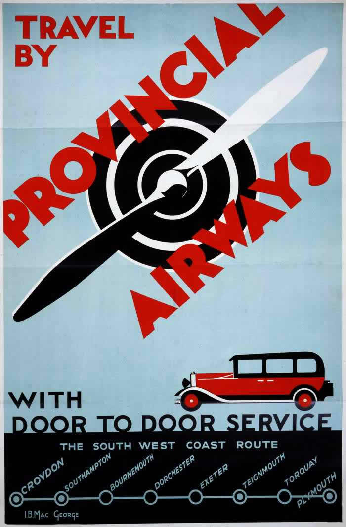 #16 Advertising the Skies: A Look at Imperial Airways Posters Promoting Early Air Travel in the 1920s and 1930s #1