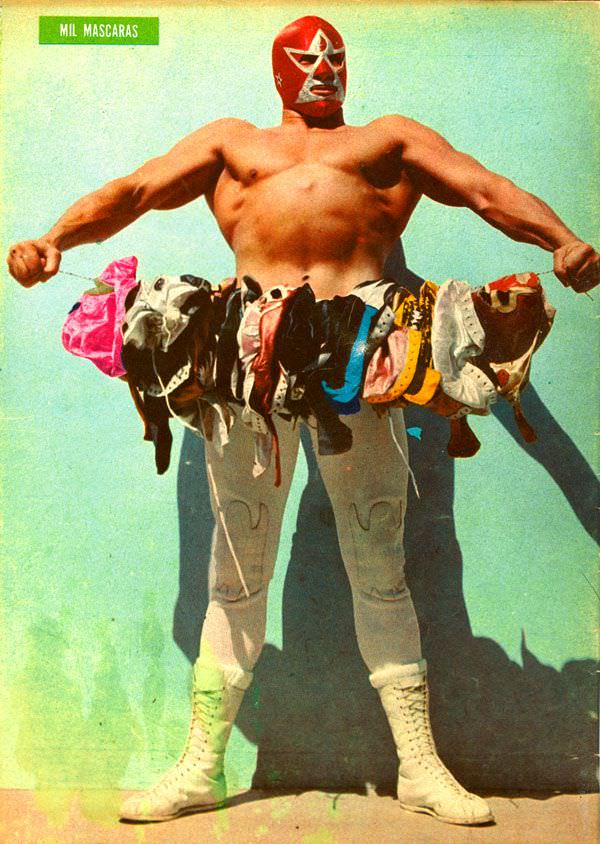 Blood, Masks, and Glory: A Visual Tour Through Lucha Libre Magazine Covers of the 1970s Cover Art