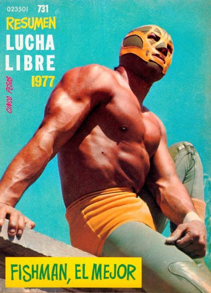 Blood, Masks, and Glory: A Visual Tour Through Lucha Libre Magazine Covers of the 1970s Cover Art