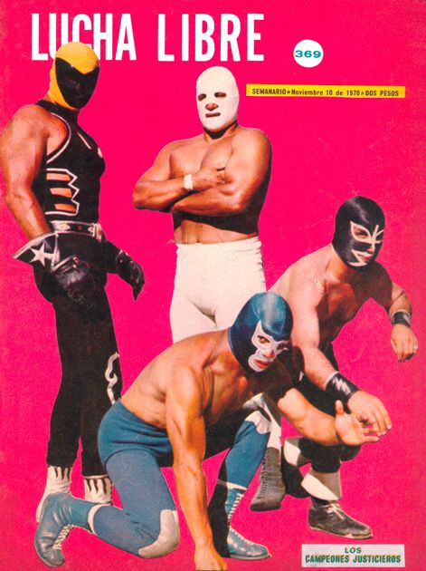 Blood, Masks, and Glory: A Visual Tour Through Lucha Libre Magazine Covers of the 1970s Cover Art
