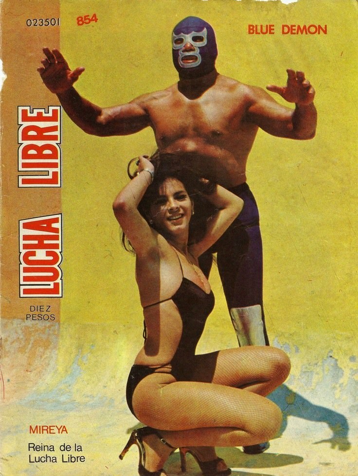 Blood, Masks, and Glory: A Visual Tour Through Lucha Libre Magazine Covers of the 1970s Cover Art