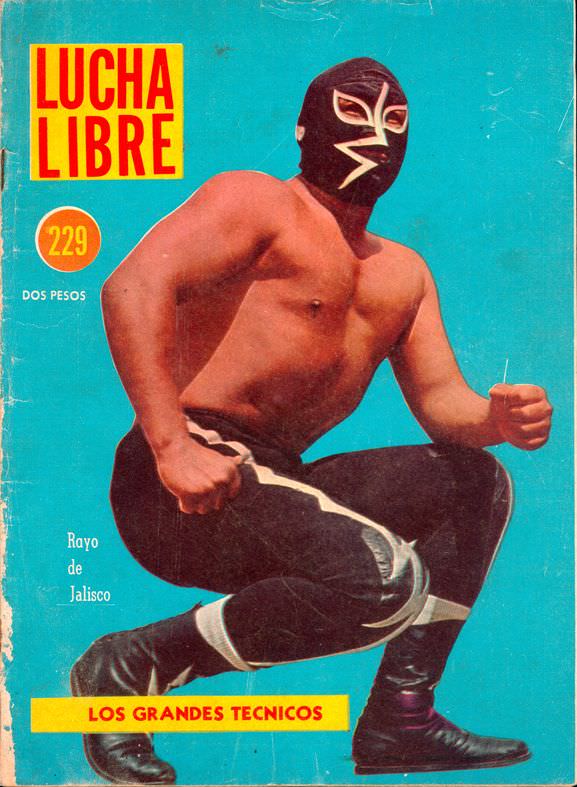 Blood, Masks, and Glory: A Visual Tour Through Lucha Libre Magazine Covers of the 1970s Cover Art