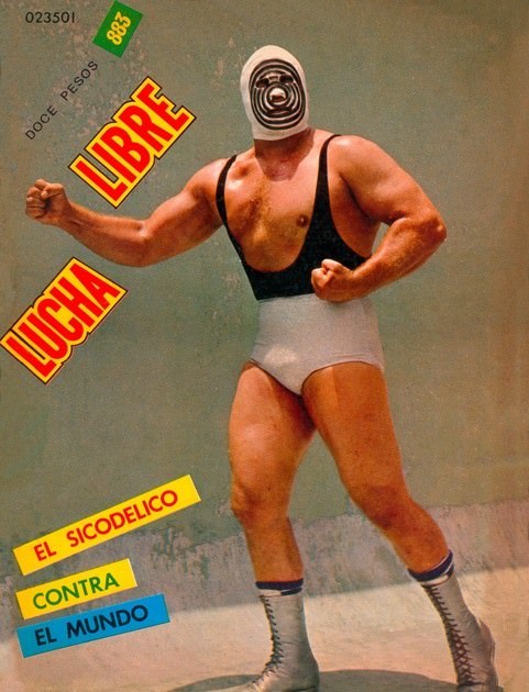 Blood, Masks, and Glory: A Visual Tour Through Lucha Libre Magazine Covers of the 1970s Cover Art