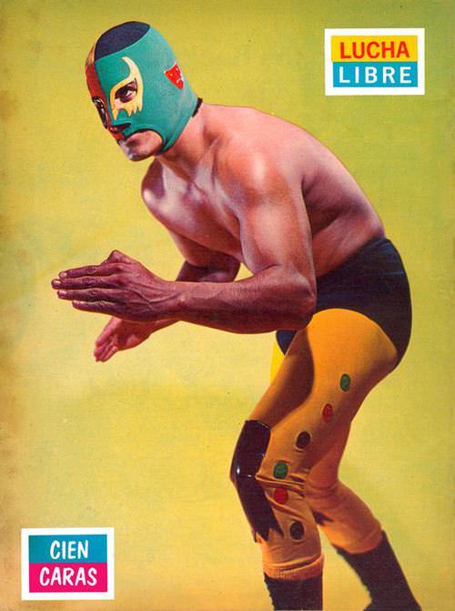 Blood, Masks, and Glory: A Visual Tour Through Lucha Libre Magazine Covers of the 1970s Cover Art