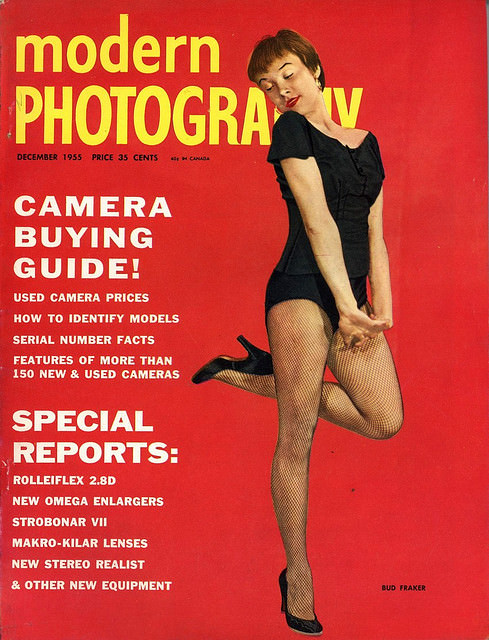 A Look Back at Vintage Modern Photography Magazine Covers from the 1950s and 1960s Cover Art