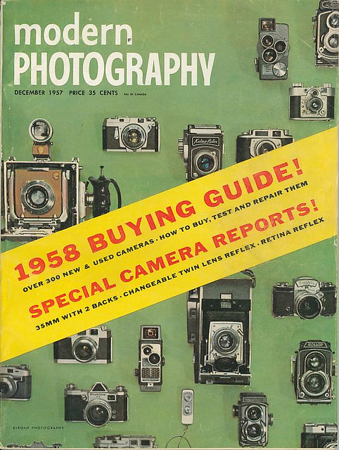A Look Back at Vintage Modern Photography Magazine Covers from the 1950s and 1960s Cover Art
