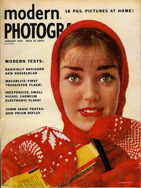 A Look Back at Vintage Modern Photography Magazine Covers from the 1950s and 1960s Cover Art