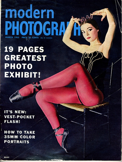 A Look Back at Vintage Modern Photography Magazine Covers from the 1950s and 1960s Cover Art