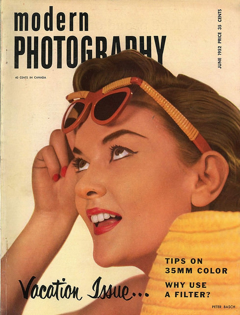 A Look Back at Vintage Modern Photography Magazine Covers from the 1950s and 1960s Cover Art