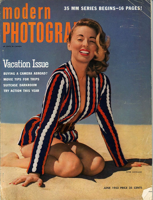A Look Back at Vintage Modern Photography Magazine Covers from the 1950s and 1960s Cover Art