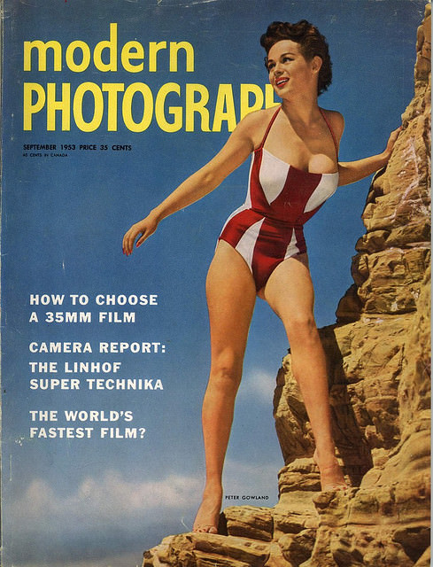 A Look Back at Vintage Modern Photography Magazine Covers from the 1950s and 1960s Cover Art