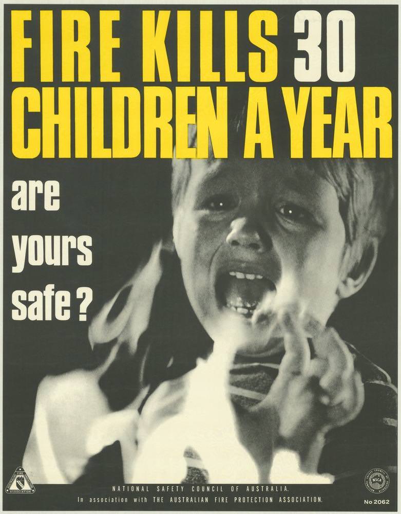 National Safety Council of Australia Posters from the 1970s: Visual Messages for Keeping People Safe and Well