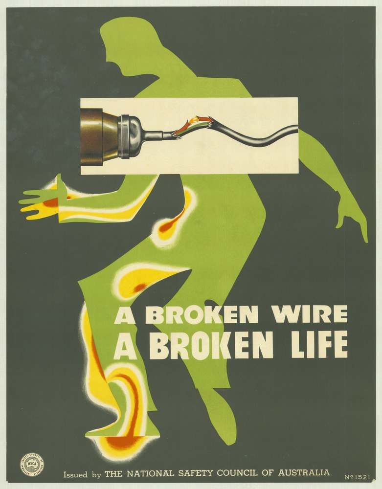 National Safety Council of Australia Posters from the 1970s: Visual Messages for Keeping People Safe and Well