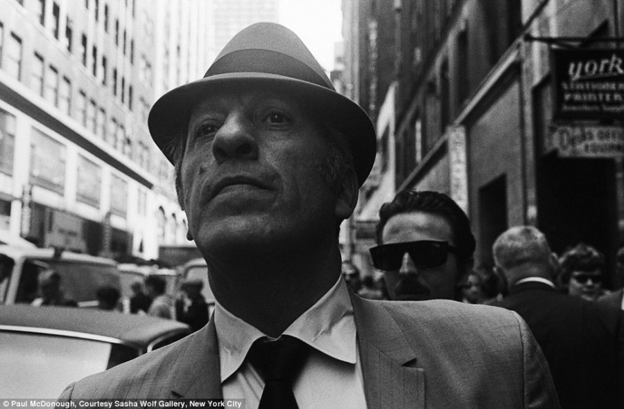 #26 Portrait of a Man in Hat, NYC, 1969