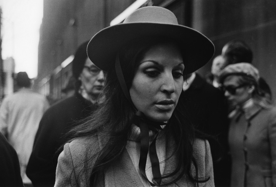 #35 Portrait of Woman with Hat, NYC, 1968