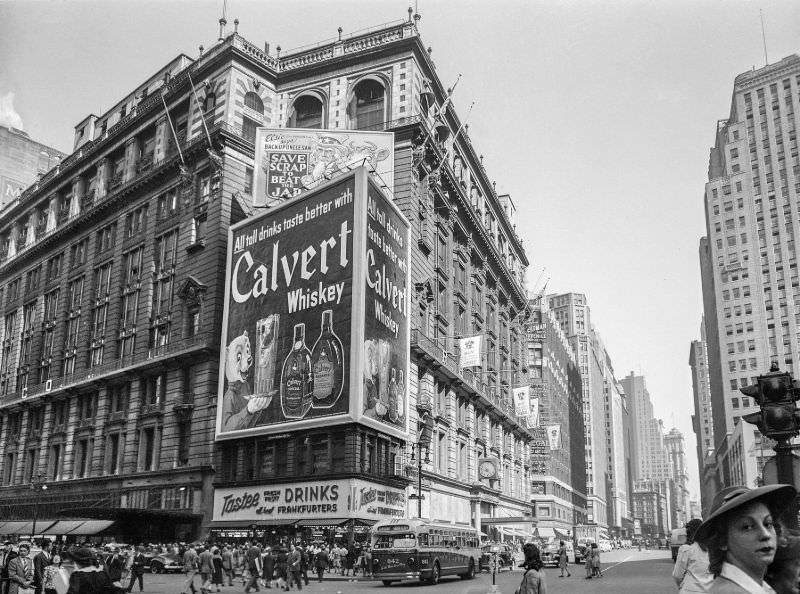 #2 Macy’s department store at Herald Square, New York, 1942.