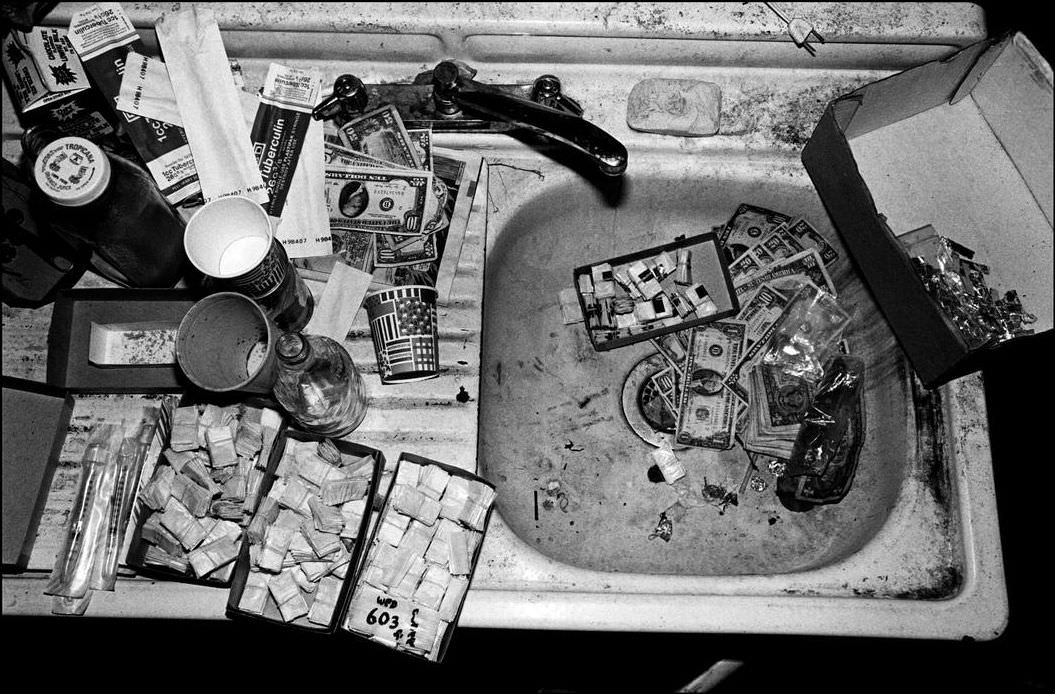 #22 Police raided an apartment and found a large quantity of drugs, 1979.