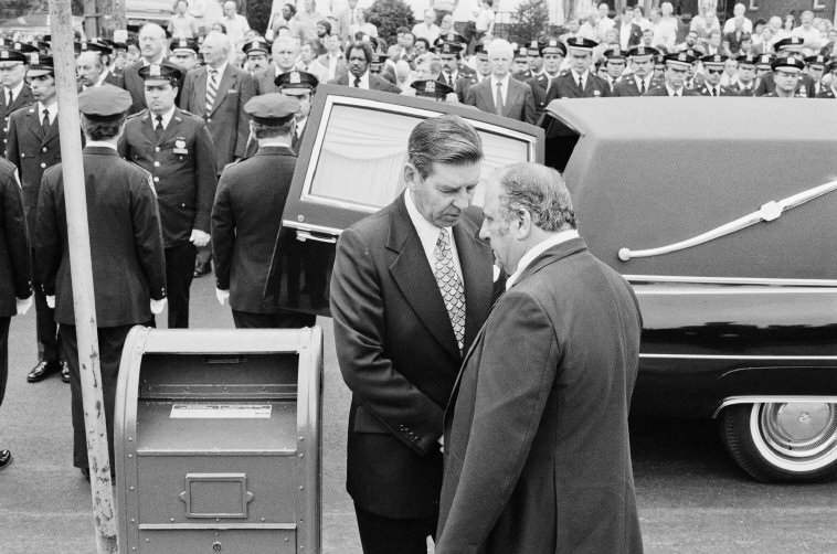 #23 The funeral of a police officer, 1979.
