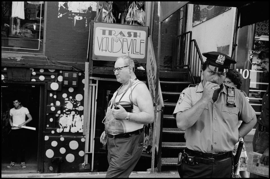 #49 Much of the work of the patrol is to just stand and watch, 1978.