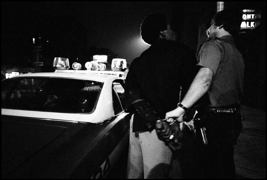 #58 The suspect resisted arrest, 1978.