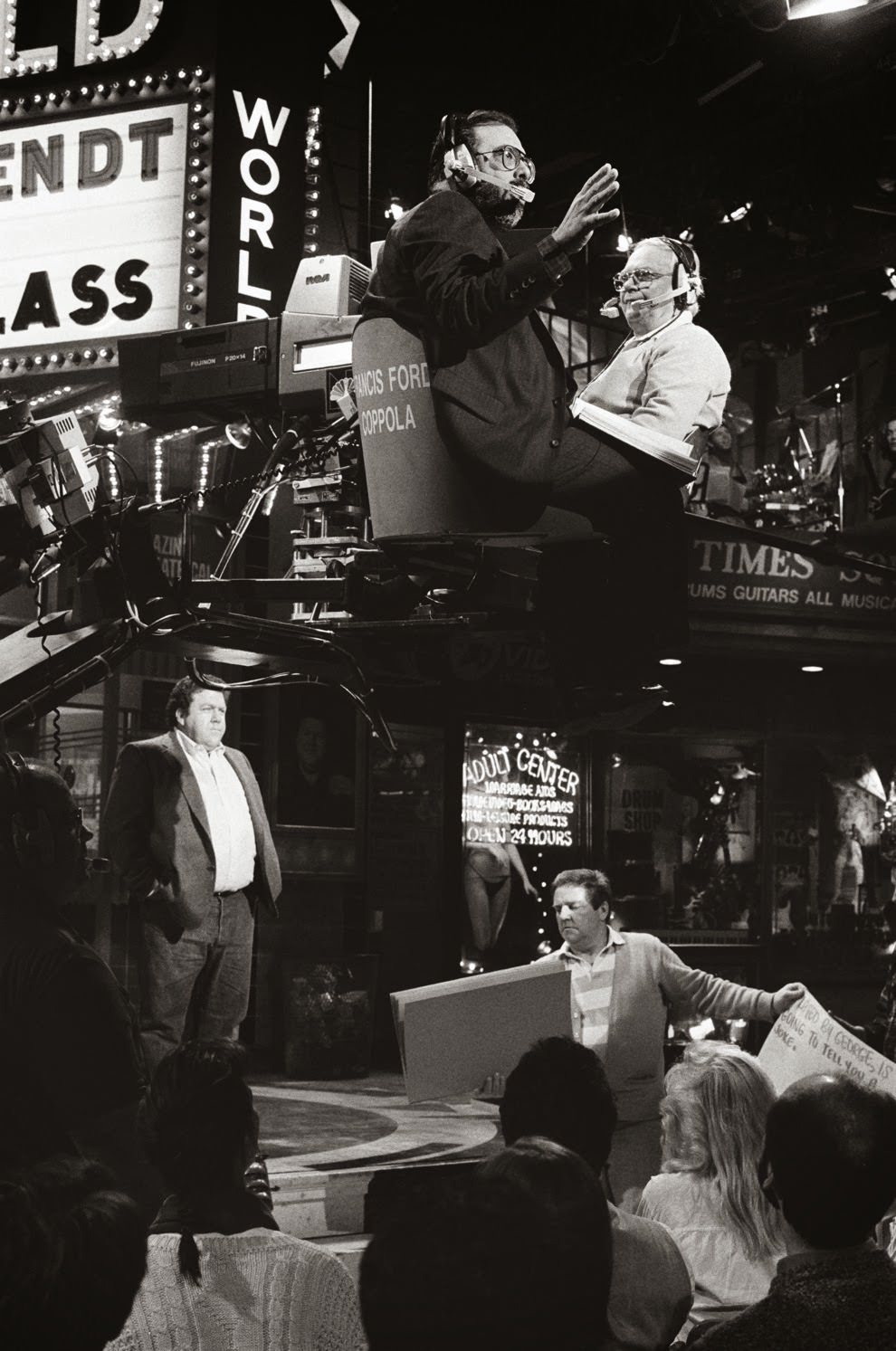 George Wendt, Francis Ford Coppola and Al Camoin