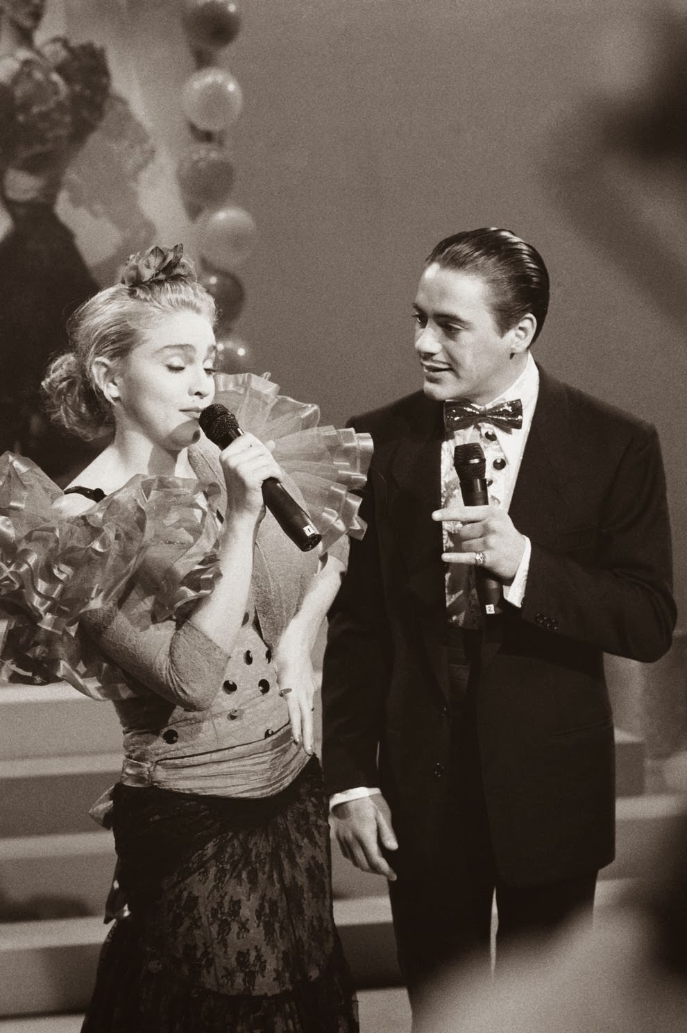 But more importantly, she shared the stage with Robert Downey Jr.!