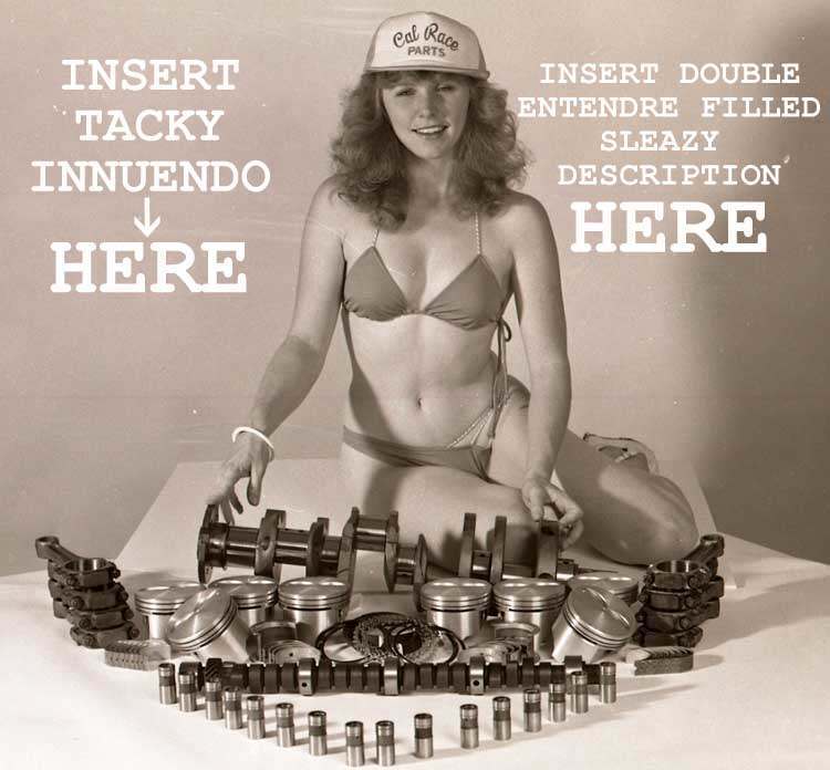 Revving Engines and Bare Skin: How Sex Sold Auto Equipment in the 1970s and 1980s Vintage Ads