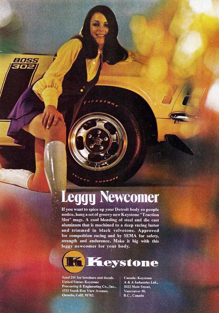 Revving Engines and Bare Skin: How Sex Sold Auto Equipment in the 1970s and 1980s Vintage Ads