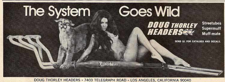 Revving Engines and Bare Skin: How Sex Sold Auto Equipment in the 1970s and 1980s Vintage Ads