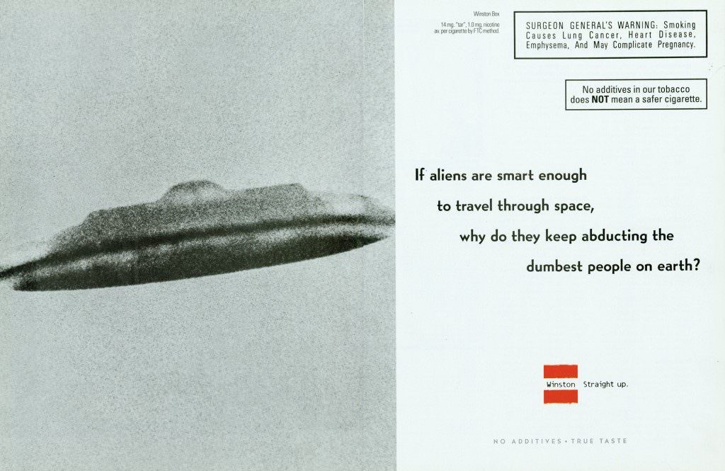 Rocket Ships and Tobacco Smoke: The Wild Era of Space-Themed Cigarette Ads from the Past Vintage Ad
