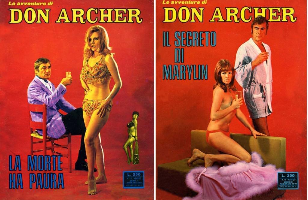The World of Spanish and Italian Crime Comics (Fotonovelas) from the 1960s-70s: Stories Told with Sensational Photogr