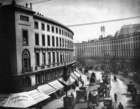 #7 Regent Street in central London, 1890.