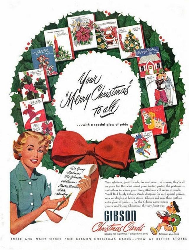 #17 Vintage Christmas Ads from the 1950s: Selling the Season of Family, Gifts, and Mid-Century Prosperity #17