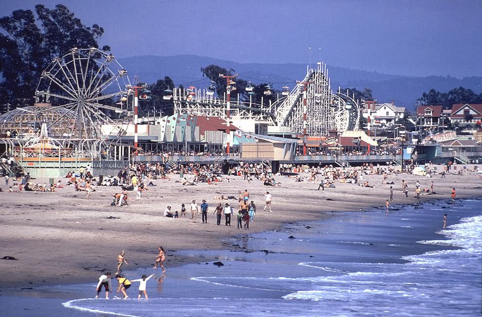 #8 Santa Cruz Beach Boardwalk, California, 1972.