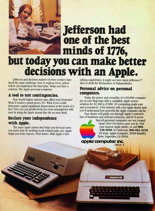 The Making of a Megabrand: A Journey Through Apple’s Vintage Ads of the 70s and 80s Vintage Ads