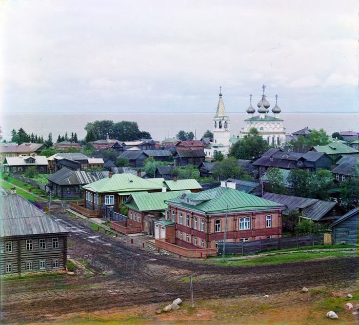 General view of Beloyarsk from the rampart, 1909.