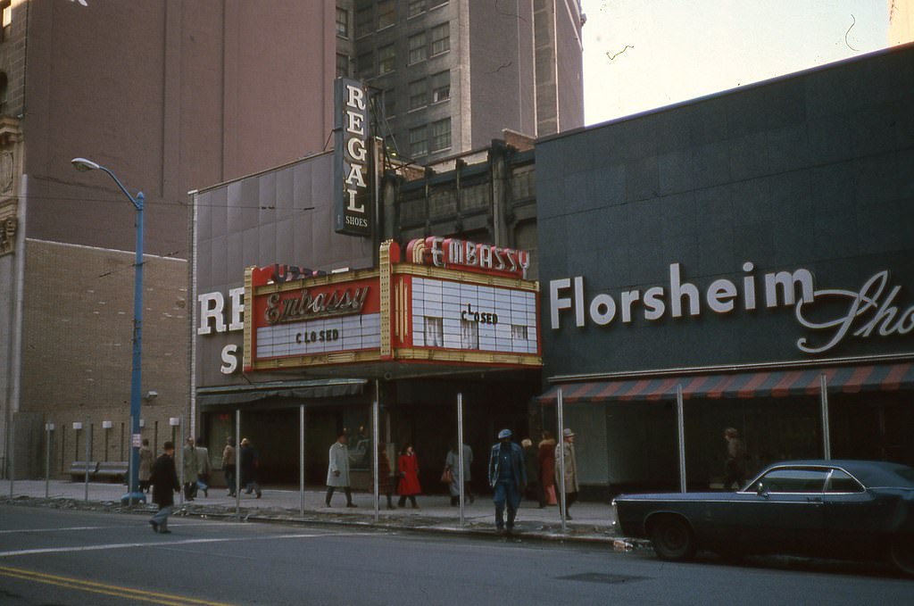 #23 Embassy theatre in Cleveland, Ohio, 1978.