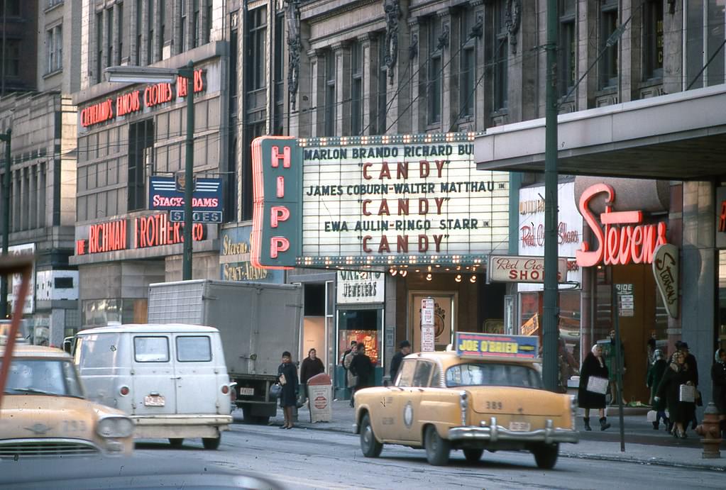 #27 Hippodrome theatre in Cleveland, Ohio, 1969.