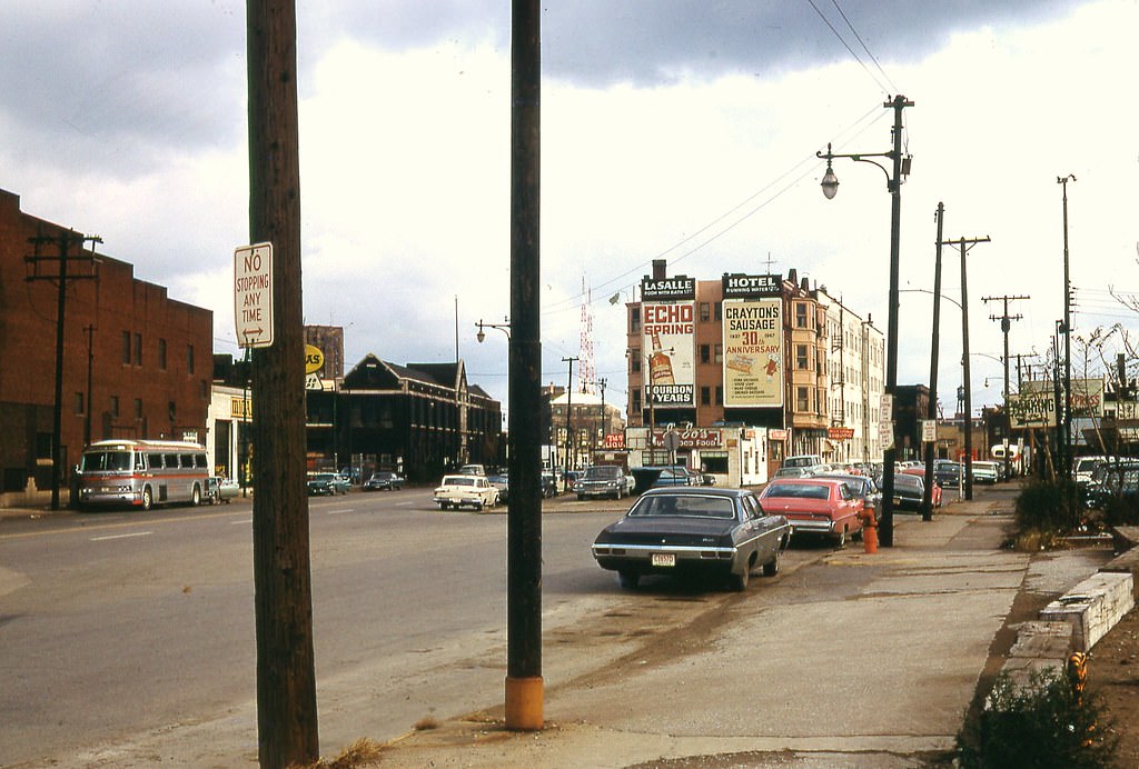 #35 LaSalle hotel in Cleveland, Ohio, 1968.